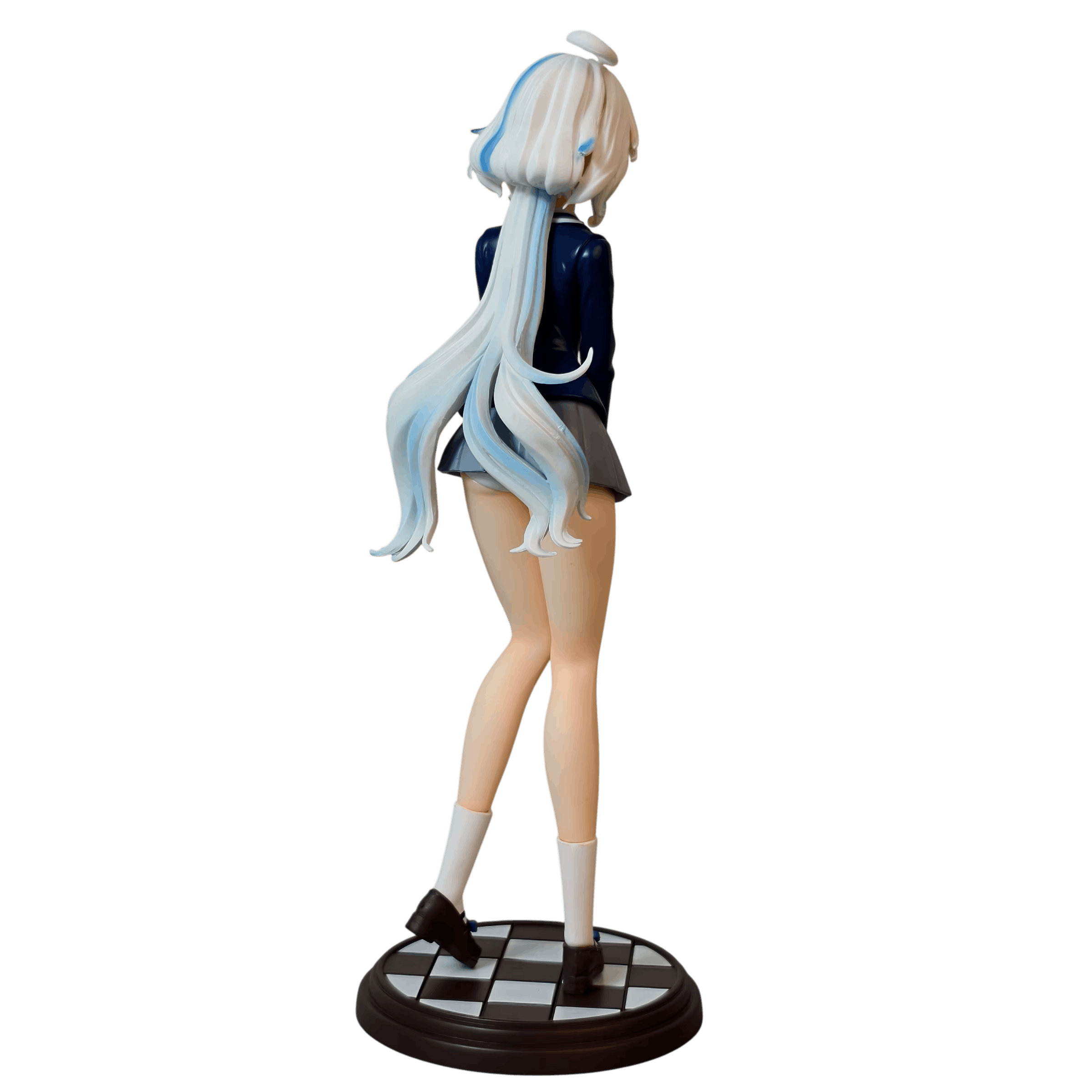 Figurine Furina Genshin Impact - vue de dos et chevelure