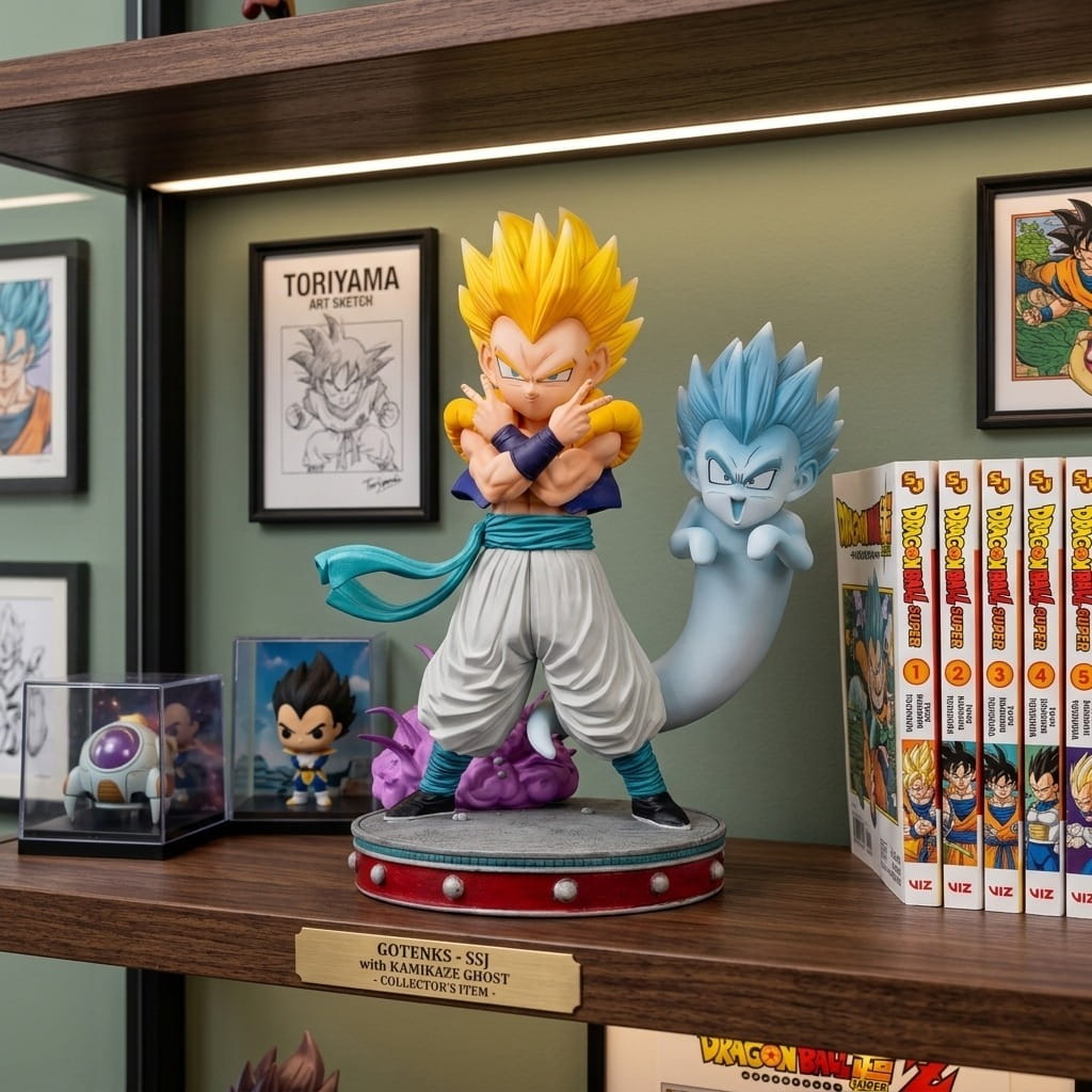 Figurine Gotenks Super Saiyan Dragon Ball Z présentation