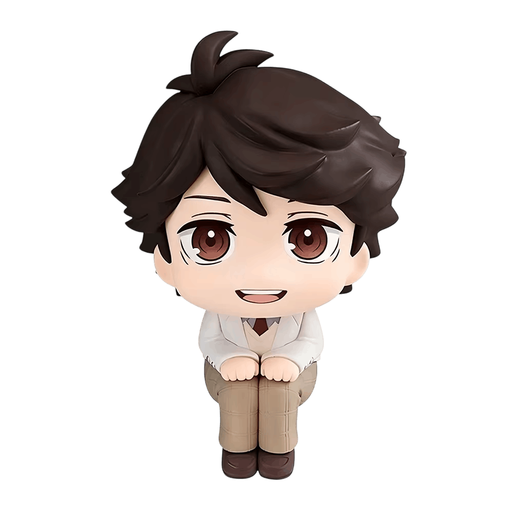 Figurine chibi Oikawa Tōru Haikyū assis - face