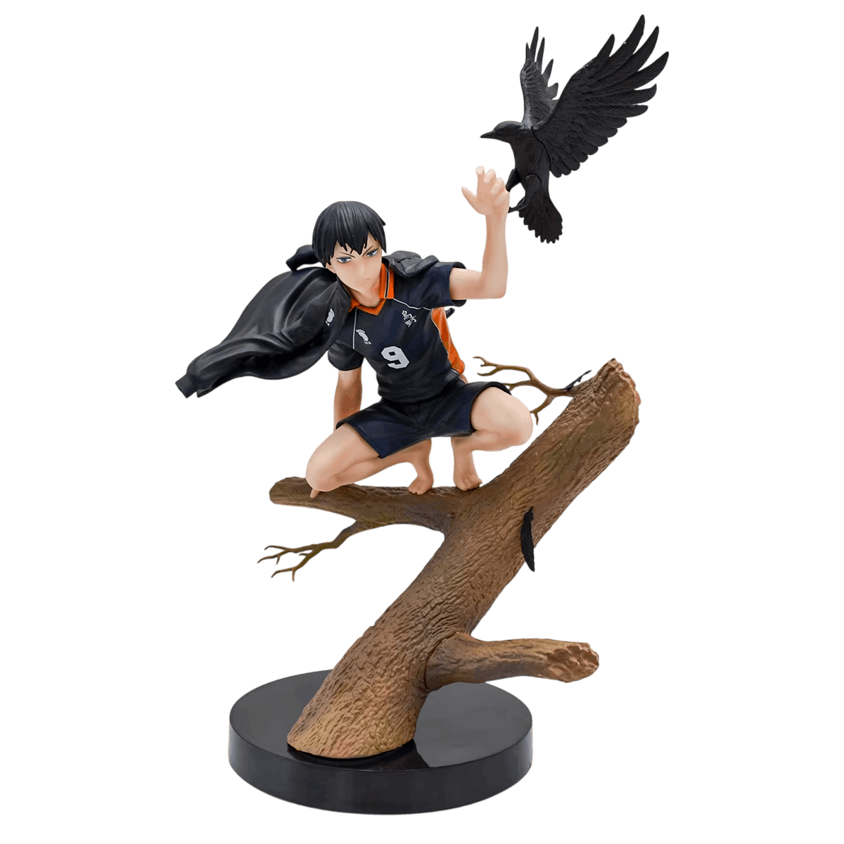 Figurine Tobio Kageyama Karasuno corbeau Haikyu - face