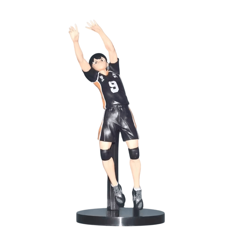 Figurine Tobio Kageyama saut au filet maillot 9 Karasuno - Haikyû!!