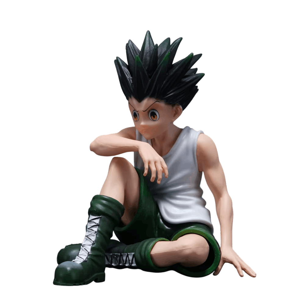 Figurine Hunter x Hunter Gon Freecss assis 11 cm