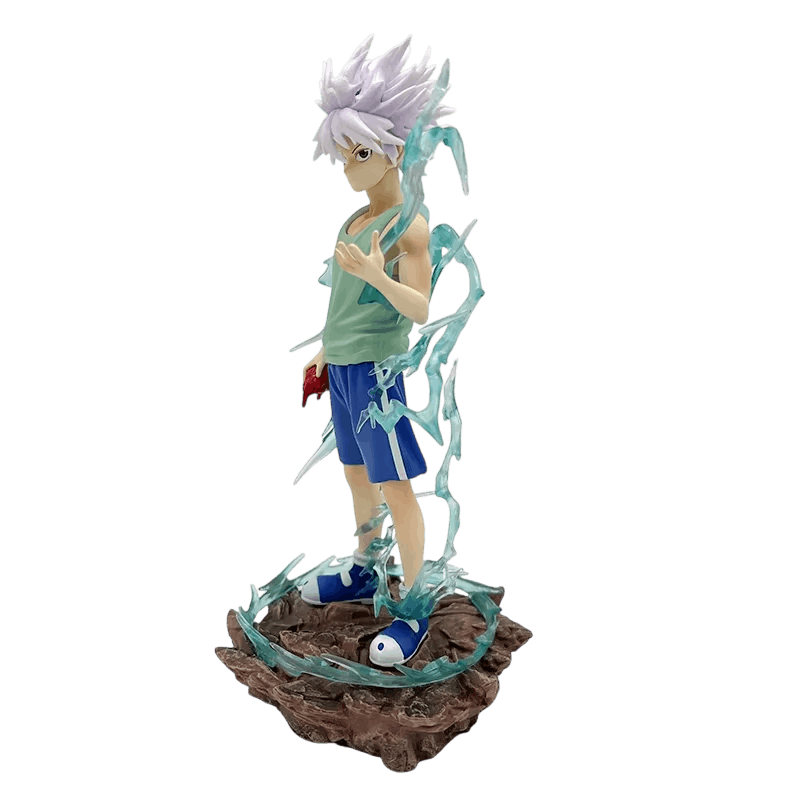 Figurine Killua Zoldyck eclairs Hunter x Hunter - profil