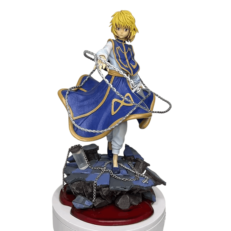 Figurine Kurapika chaines Nen Hunter x Hunter - face