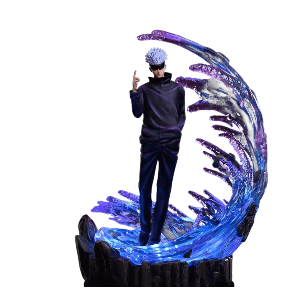 Figurine Gojo Hollow Purple Jujutsu Kaisen - profil