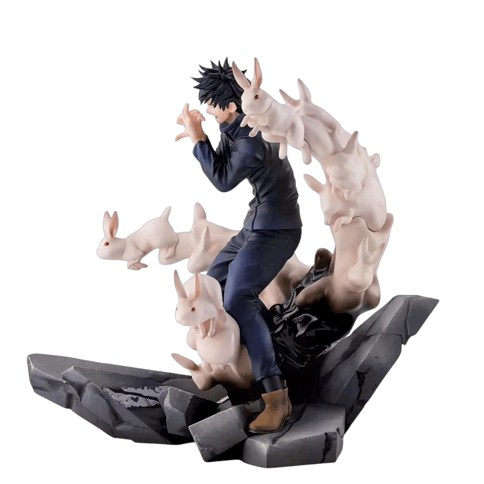 Figurine Megumi Fushiguro chiens divins Jujutsu Kaisen - profil