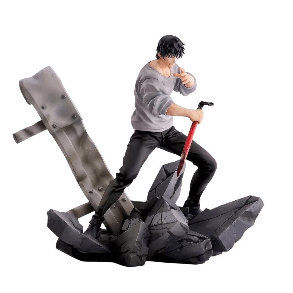 Figurine Toji Fushiguro lance inversee Jujutsu Kaisen - profil