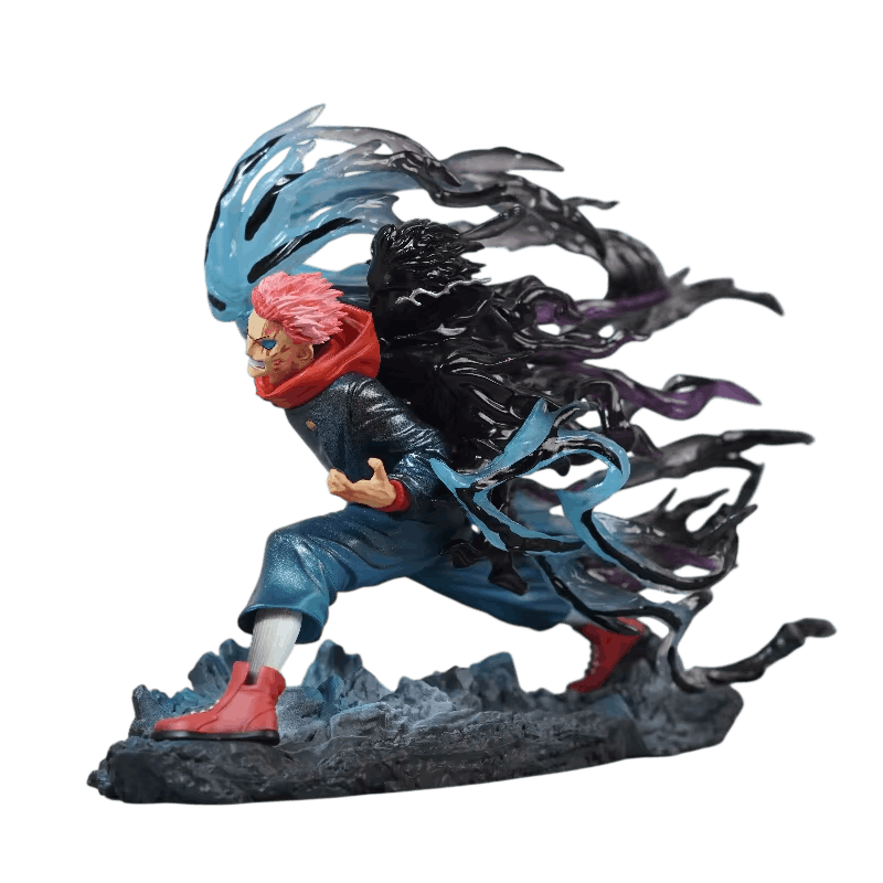 Figurine Yuji Itadori et Sukuna Jujutsu Kaisen - face