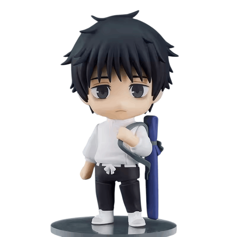 Figurine chibi Yuta Okkotsu Jujutsu Kaisen avec sa housse de katana - face