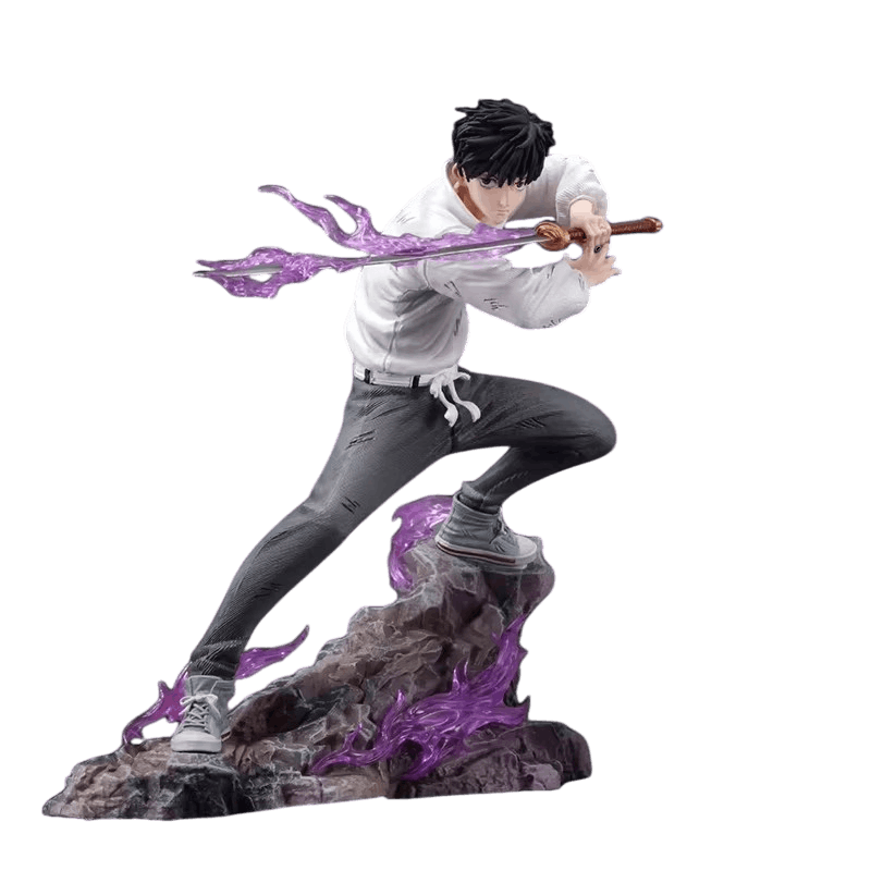Figurine Yuta Okkotsu combat katana Jujutsu Kaisen - face