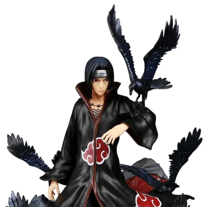 Figurine Itachi Uchiha corbeaux - details