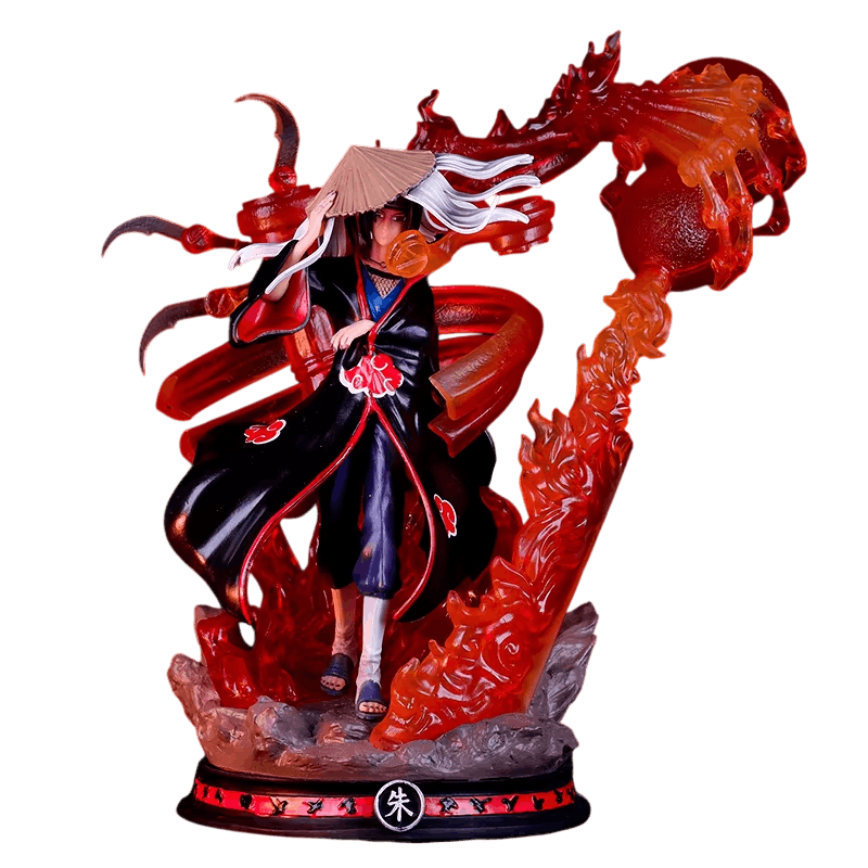 Figurine Itachi tenue de voyage Susanoo Naruto - face
