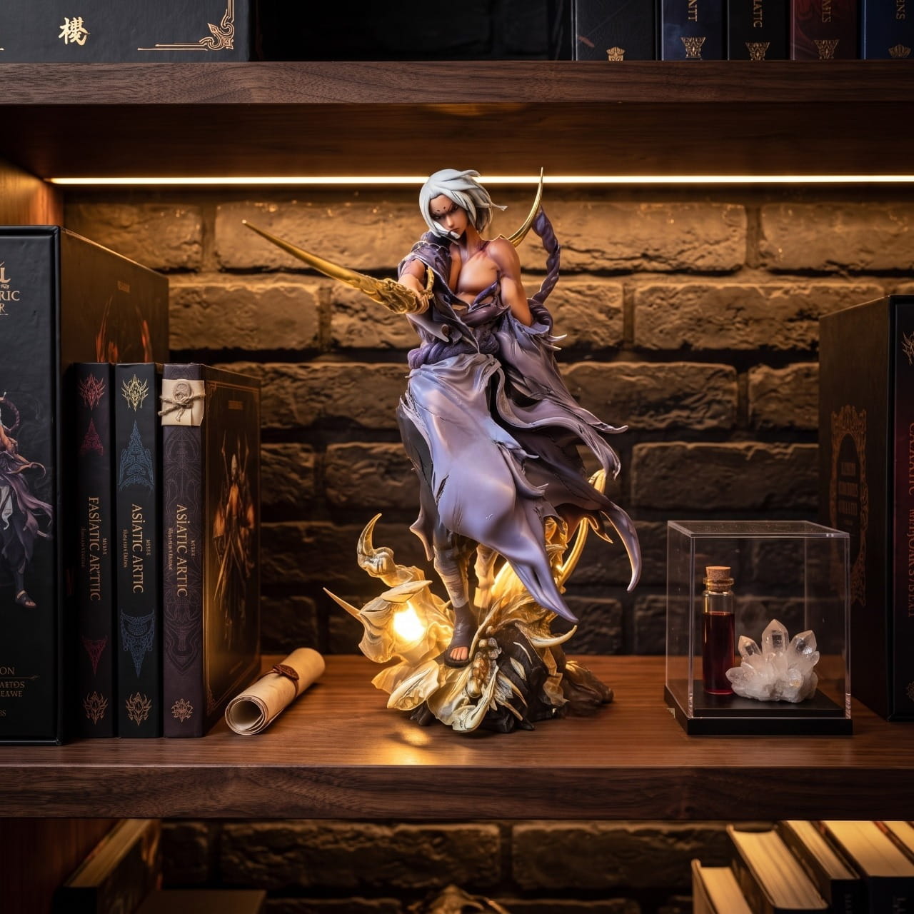 Figurine Kimimaro Kaguya Naruto - exposee sur une etagere (decor non inclus)
