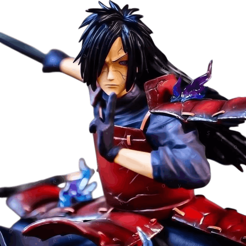 Figurine Madara Uchiha dragons armure Naruto - profil
