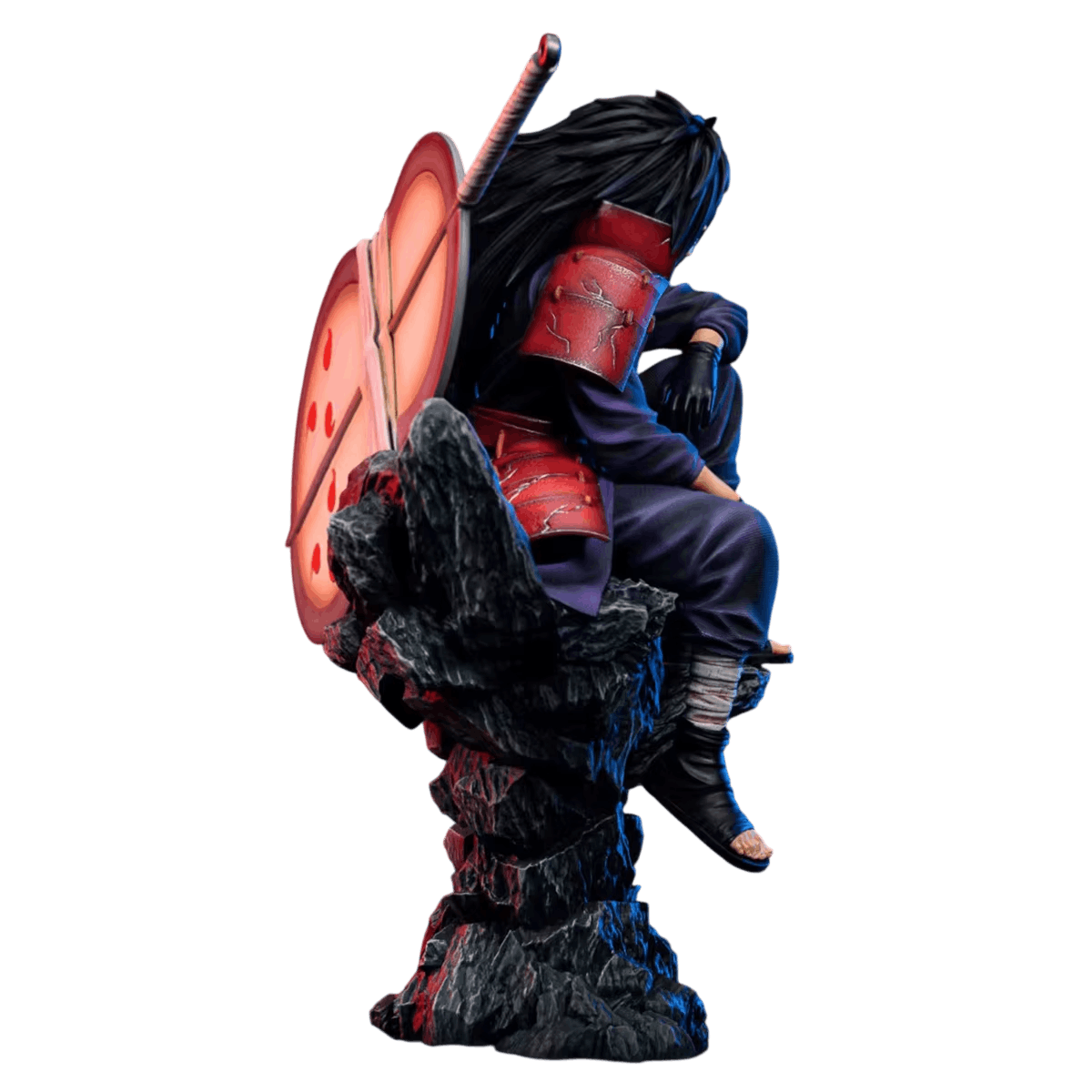 Figurine Madara Uchiha trone - profil