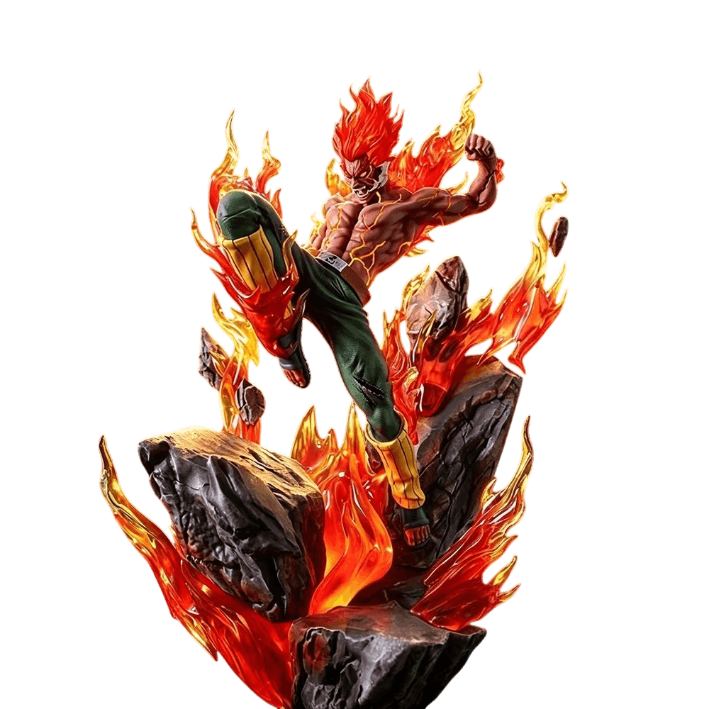 Figurine Might Guy Maito Gai huit portes Naruto - face