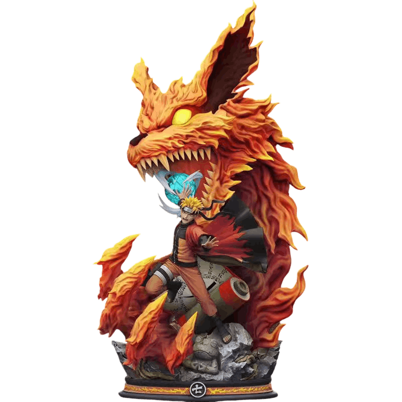 Figurine Naruto esprit de Kurama - face