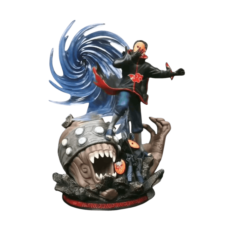 Figurine Obito Uchiha Susanoo bleu Naruto - face