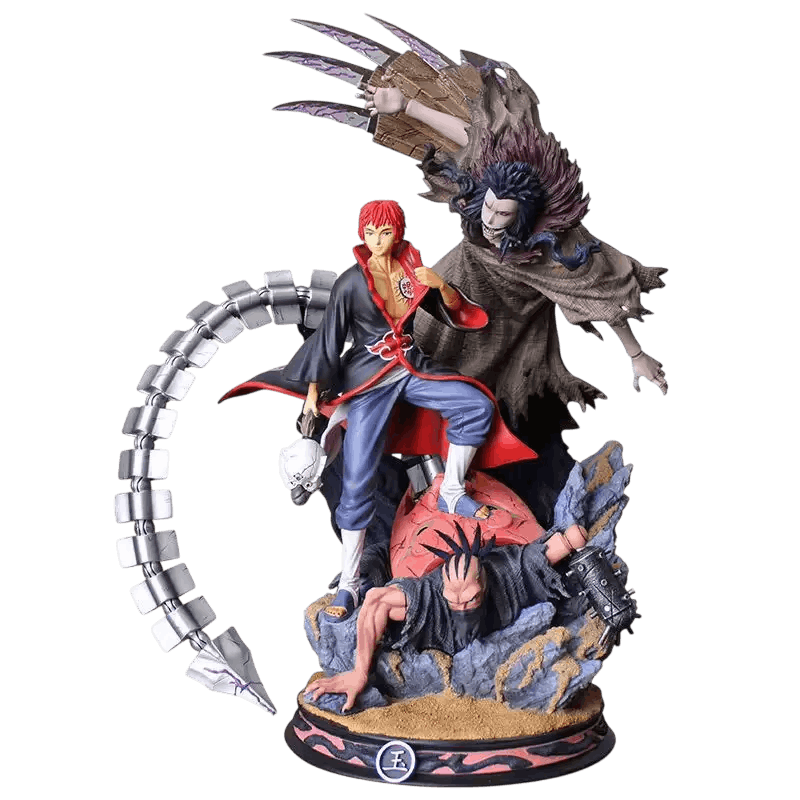 Figurine Sasori maitre des pantins Akatsuki Naruto - face