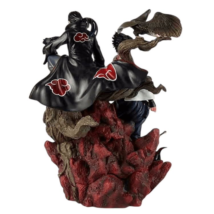 Figurine Sasuke Itachi freres Uchiha Naruto - profil