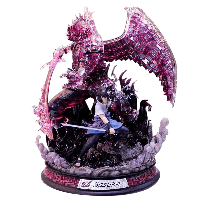 Diorama Sasuke Uchiha Susanoo violet Naruto - face