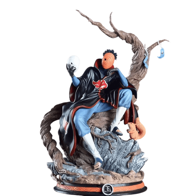 Figurine Tobi Obito Uchiha assis - face