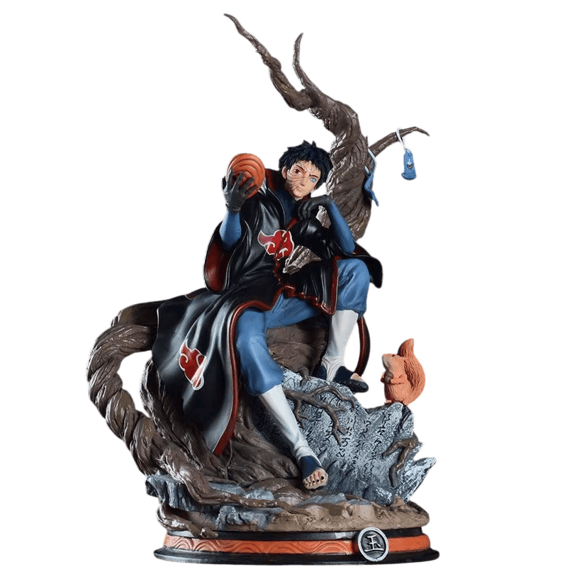Figurine Tobi Obito Uchiha assis - profil