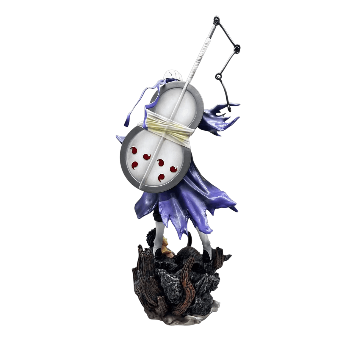 Figurine Tobi Obito vue de profil cape violette - Naruto
