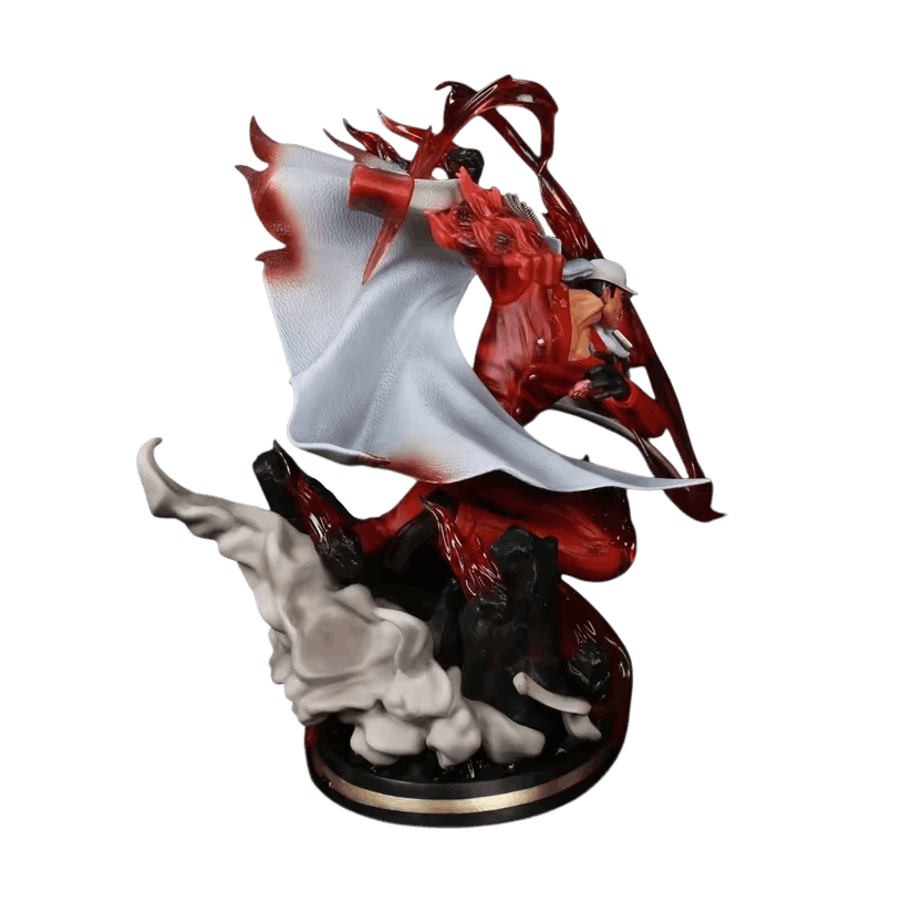 Figurine Akainu incarnation du magma One Piece - profil