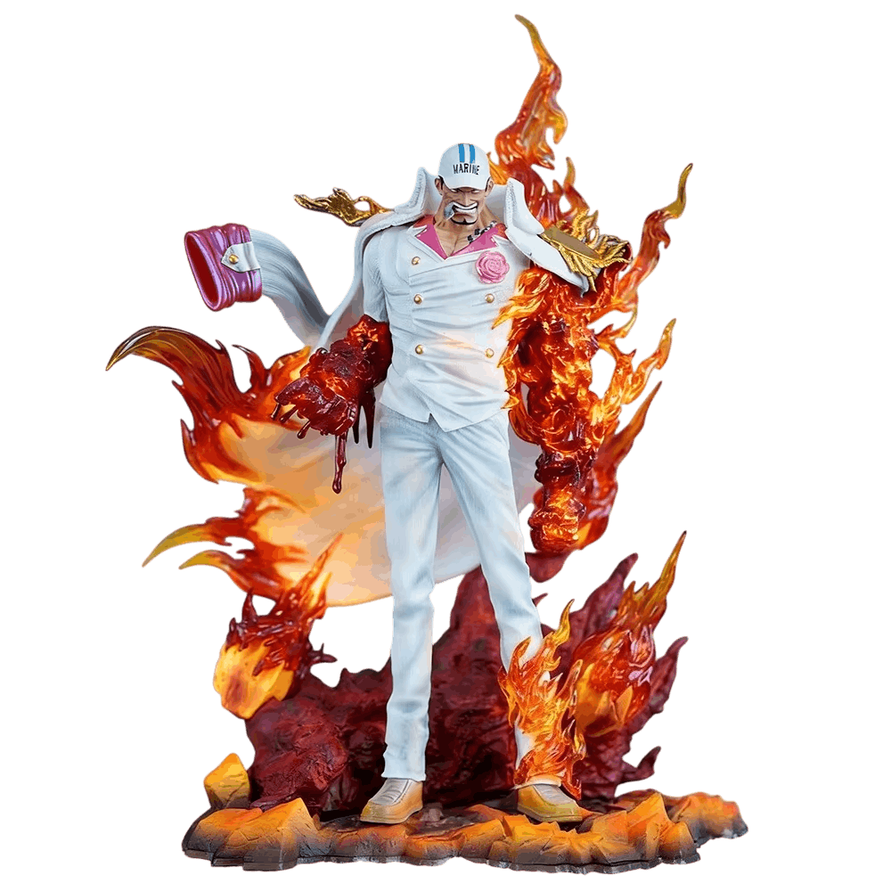 Figurine One Piece Amiral Akainu Sakazuki 34 cm de face