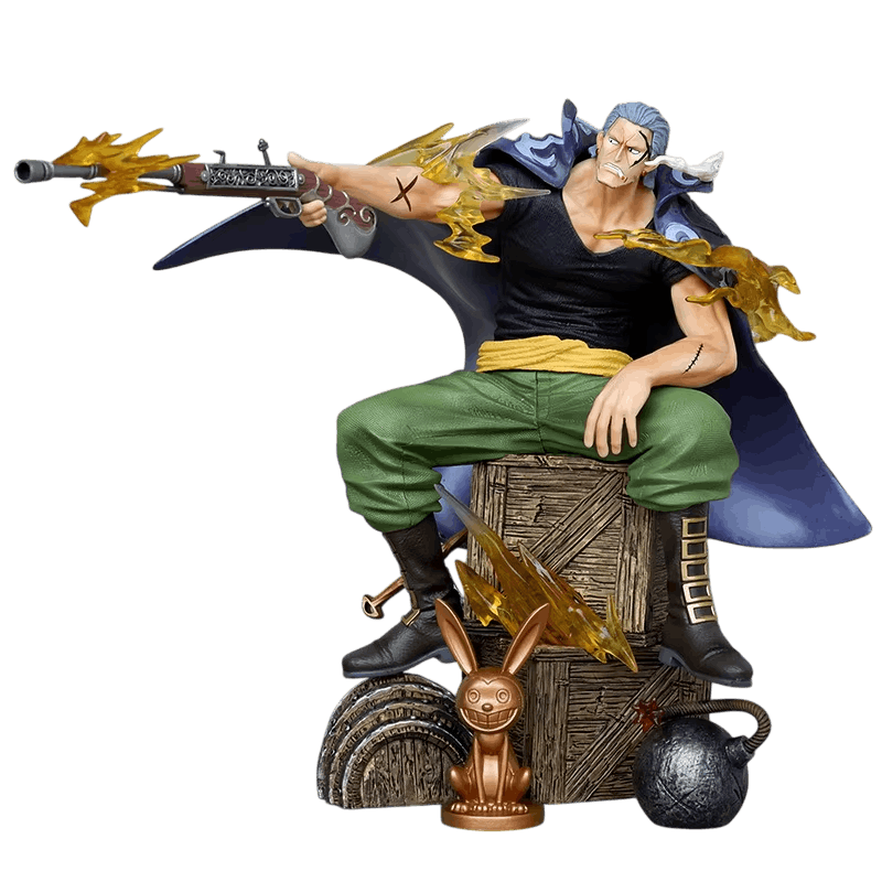 Figurine Ben Beckman en embuscade One Piece - face
