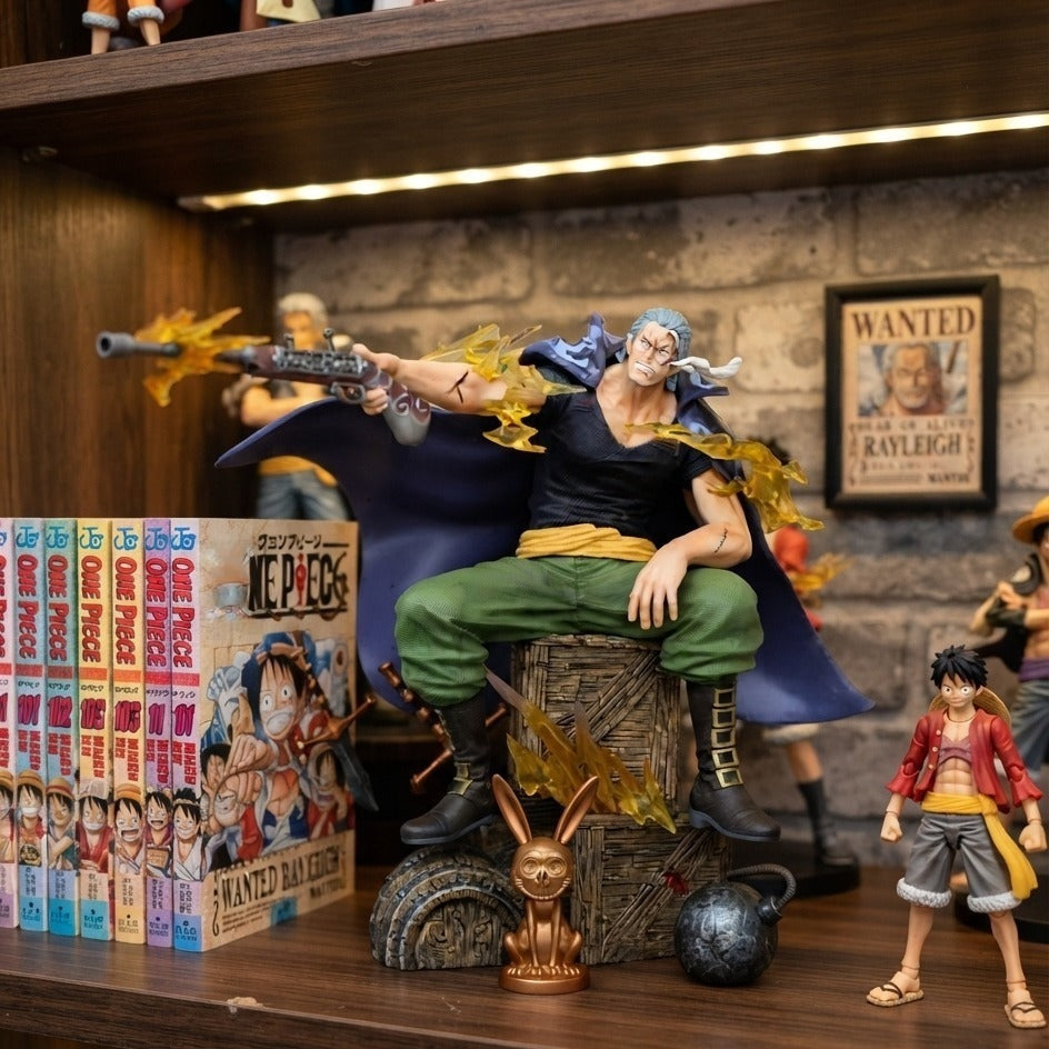 Figurine Ben Beckman en embuscade One Piece - exposee sur une etagere (decor non inclus)