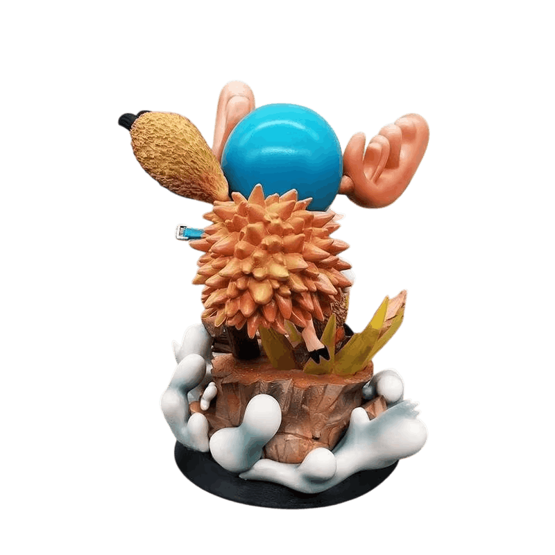 Figurine Chopper chapeau rose One Piece - details