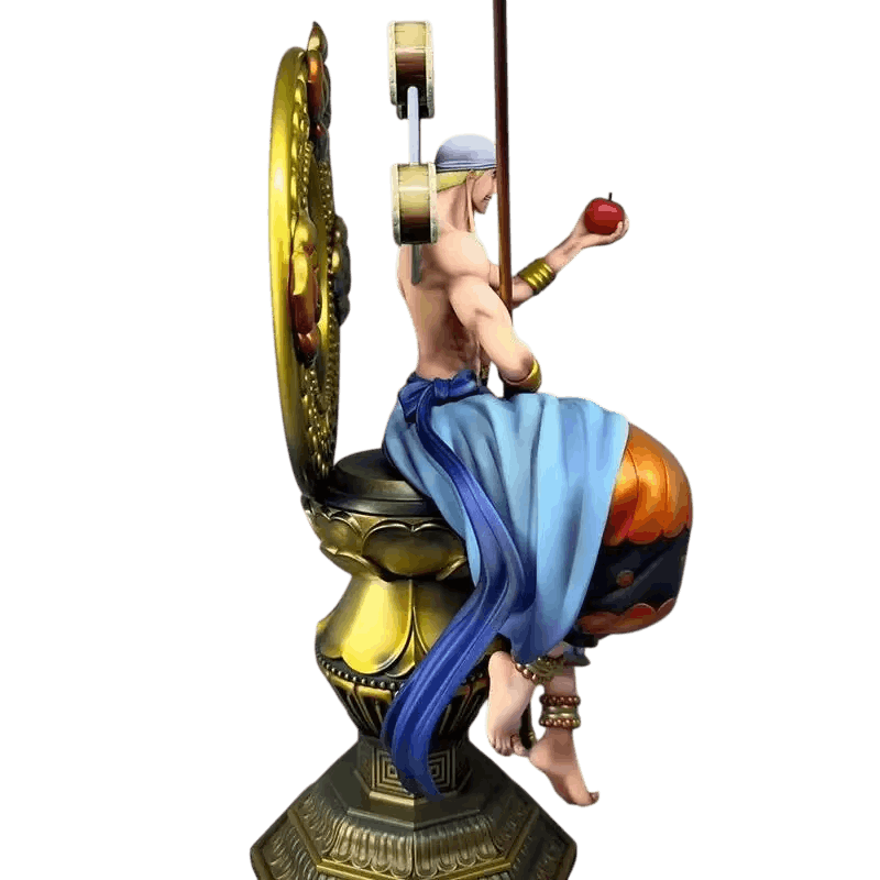 Figurine Enel sur son trone One Piece - profil