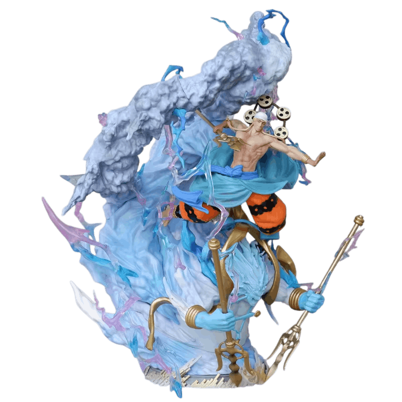 Figurine Enel tonnerre divin One Piece - profil