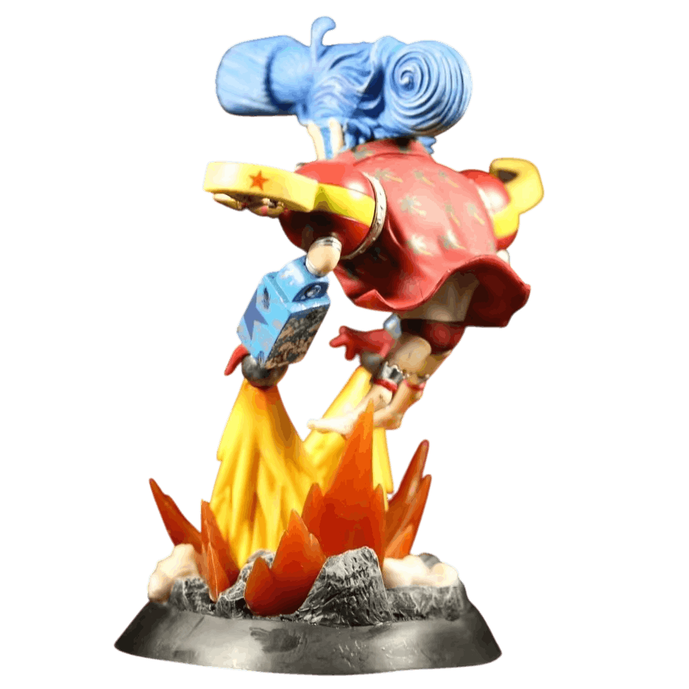 Figurine Franky pose super One Piece - details
