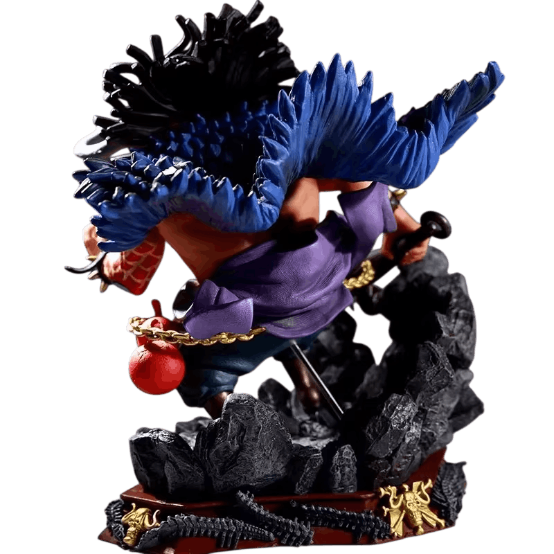 Figurine Kaido empereur cent betes One Piece - profil