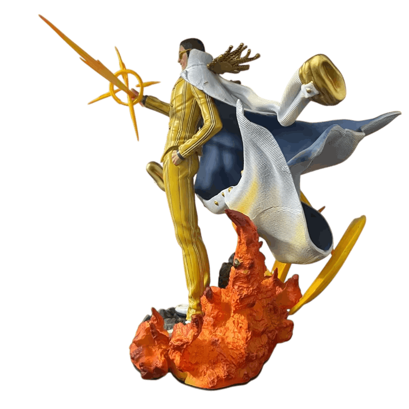 Figurine Kizaru Borsalino sabre de lumiere One Piece - profil
