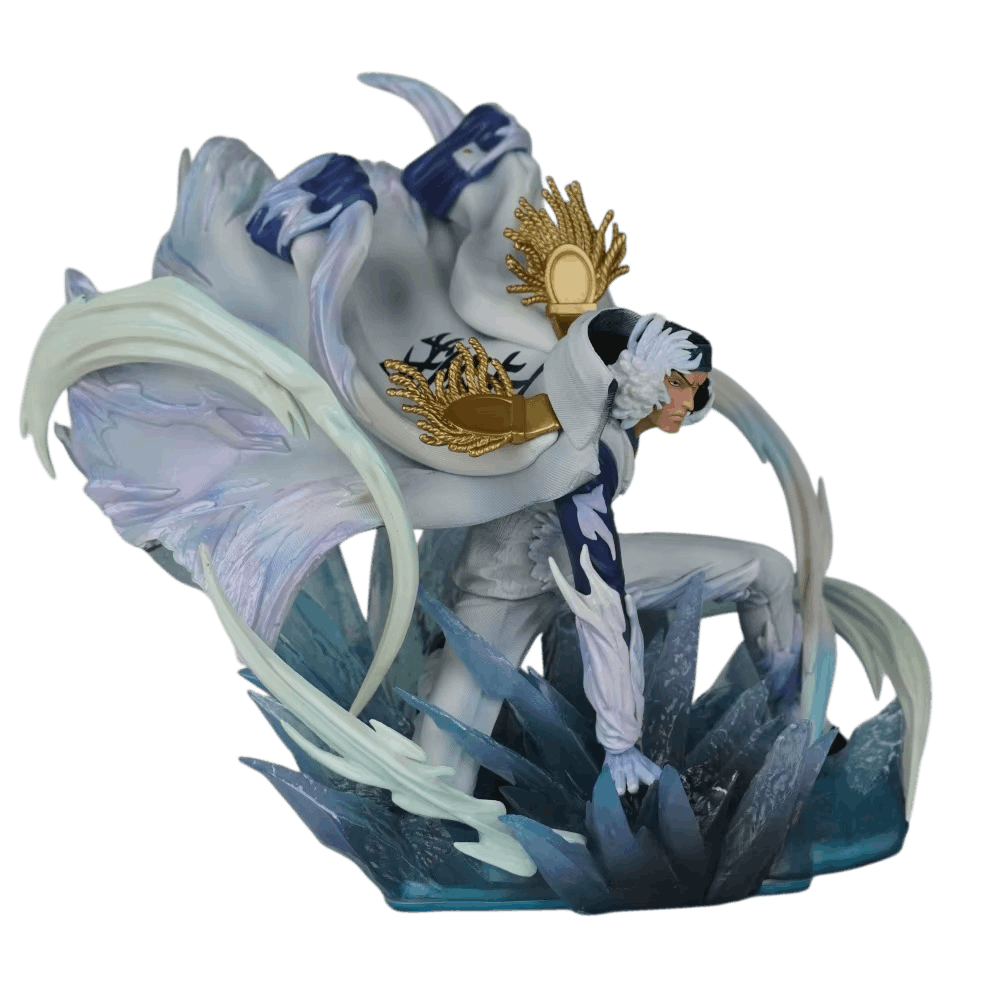 Figurine Kuzan Aokiji pics de glace One Piece - profil
