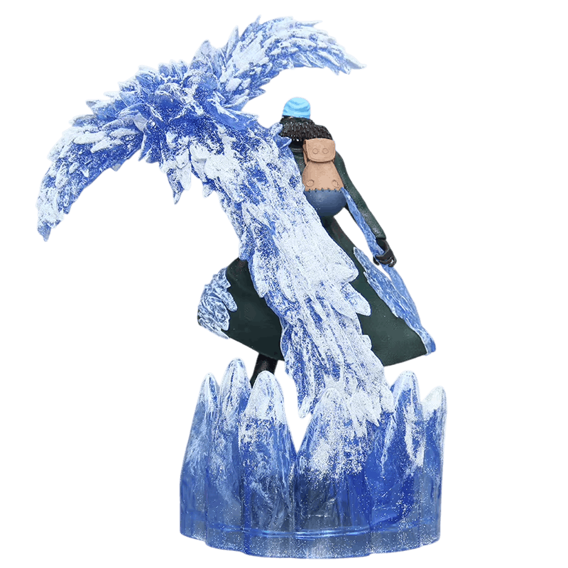 Figurine Kuzan Aokiji vague de glace One Piece - profil