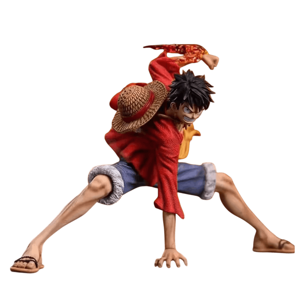 Figurine One Piece Monkey D. Luffy Battle Style 18 cm de face