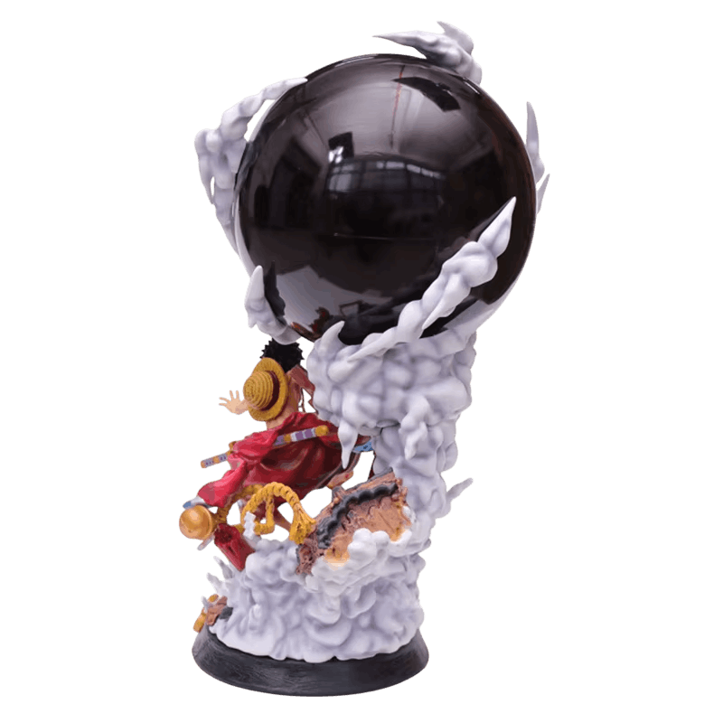 Figurine Luffy Gear 3 kimono One Piece - details
