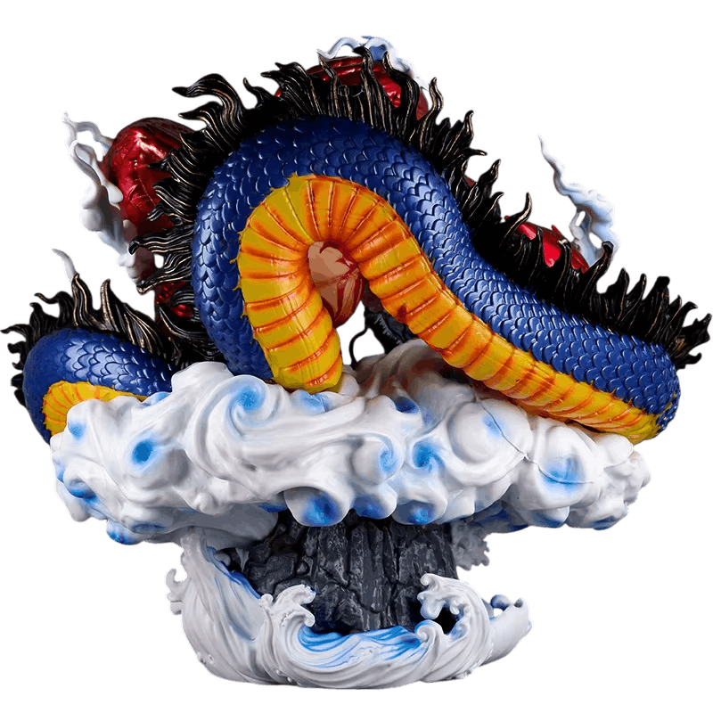 Diorama Luffy Gear 4 contre Kaido One Piece - profil