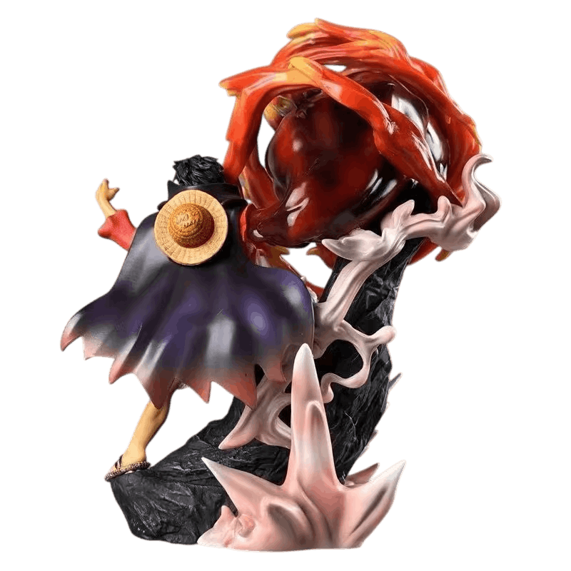Figurine Luffy Red Roc One Piece - details
