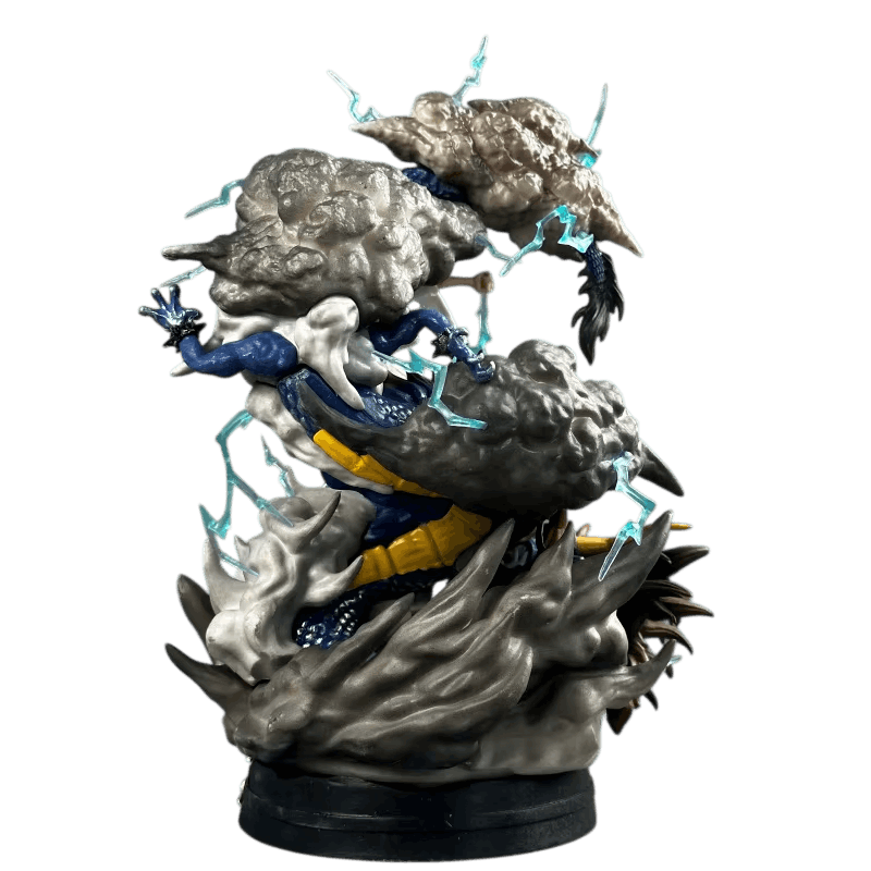 Diorama Luffy Gear 5 vs Kaido dragon One Piece - details
