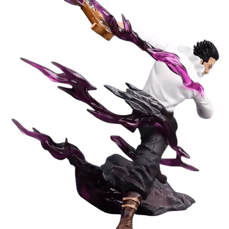 Figurine Mihawk Oeil de Faucon One Piece vue de côté
