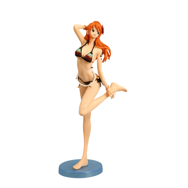 Figurine Nami en bikini One Piece - trois quarts