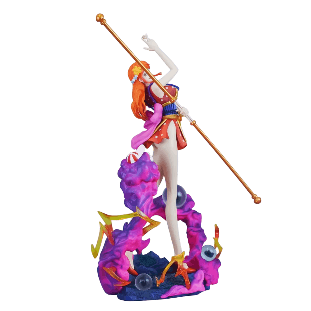 Figurine One Piece Nami 30 cm détails de la sculpture