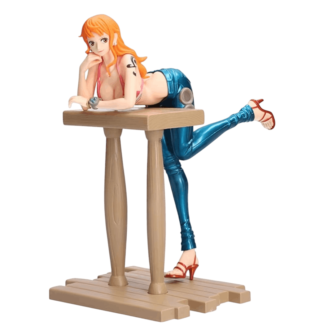 Figurine Nami detente One Piece - face