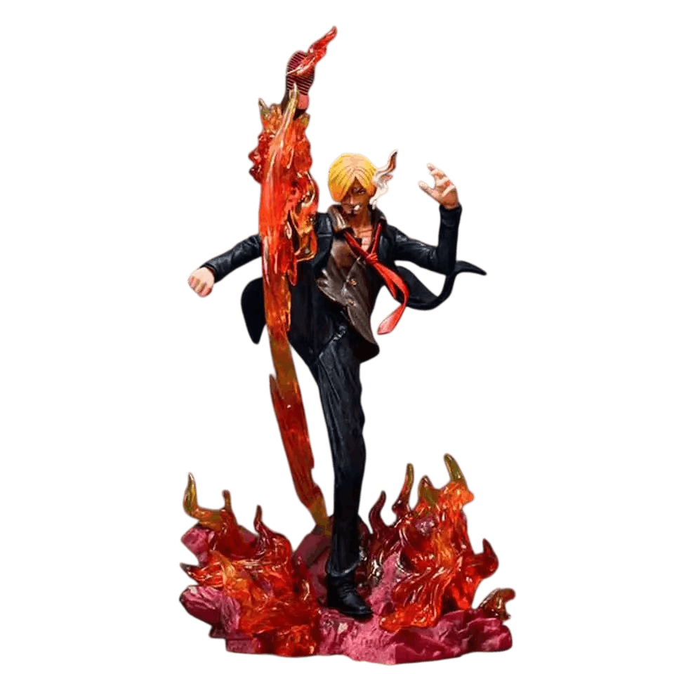 Figurine Sanji Diable Jambe One Piece - face